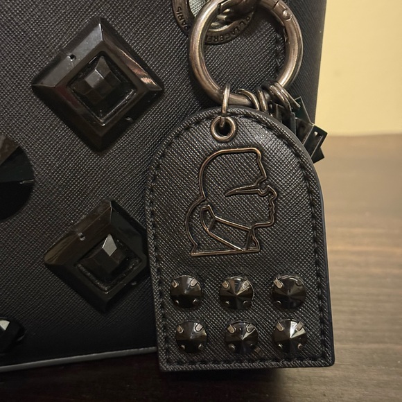 Rare Karl Lagerfeld Mini Tote - Picture 3 of 6